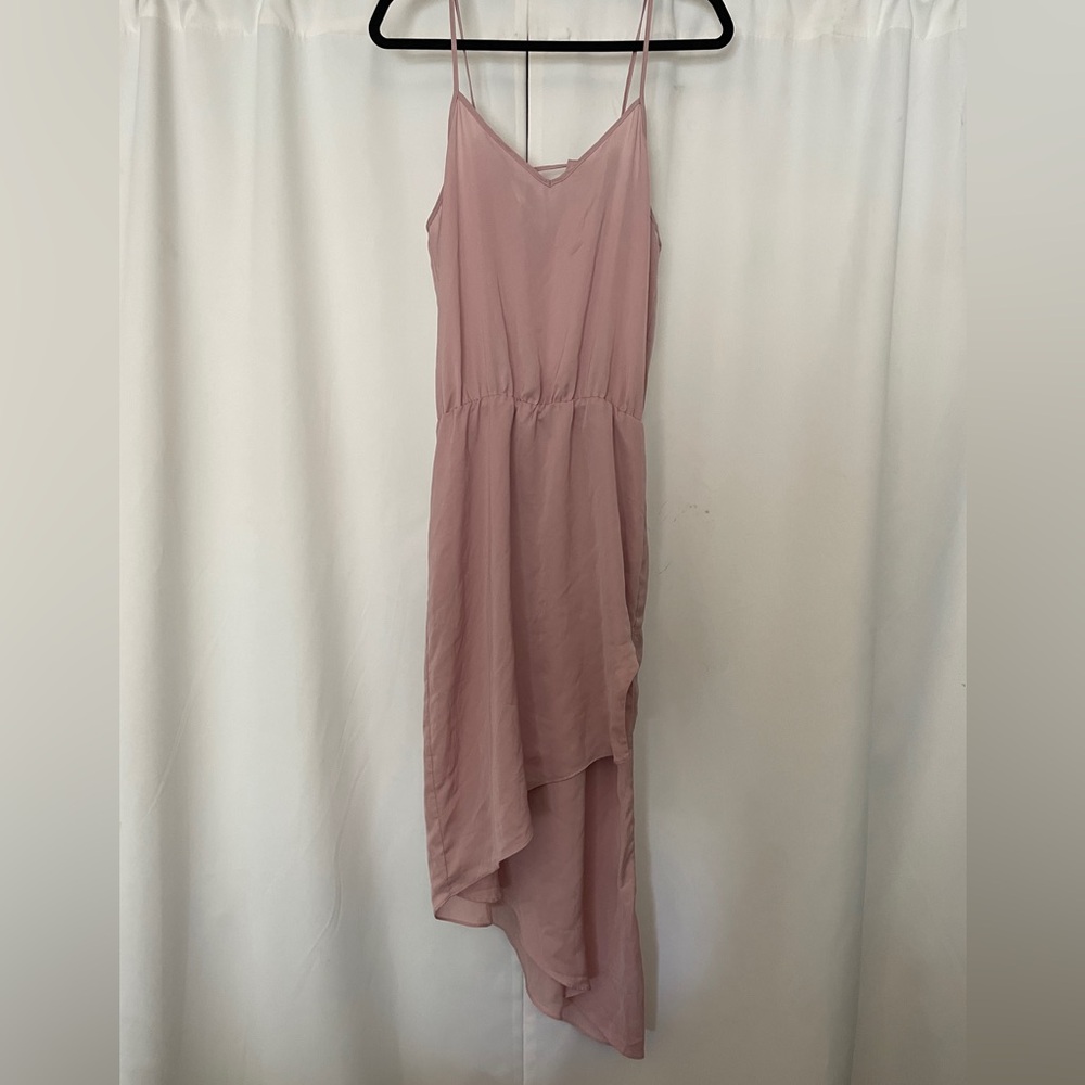 Mezzanine Light Pink High low Dress